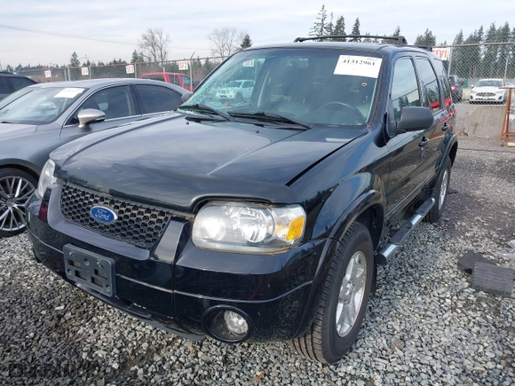 2006 Ford Escape Limited with VIN 1FMYU94176KD46991, listed as a IAAI auction lot 41312961 with 197,241 mi miles. Bid and sale history available at carsss.com. Image 17.