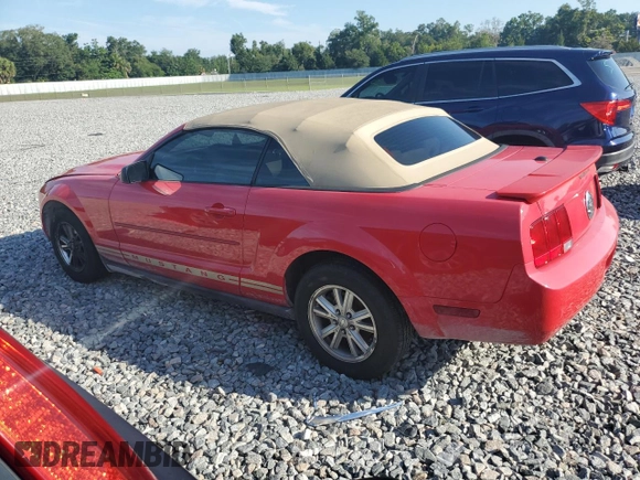 2007 Ford Mustang Deluxe z VIN 1ZVFT84N975296099, wystawiony jako Copart lot #58169845 z przebiegiem 108 251 mil mil oraz Szkoda całkowita • Salvage title. Historia ofert i sprzedaży dostępna na DreamBid. Obrazek 2.
