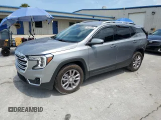 2024 GMC Terrain SLT z VIN 3GKALPEG5RL107141, wystawiony jako Copart lot #58925655 z przebiegiem 14 625 mil mil oraz Szkoda całkowita • Salvage title. Historia ofert i sprzedaży dostępna na DreamBid. Obrazek 1.