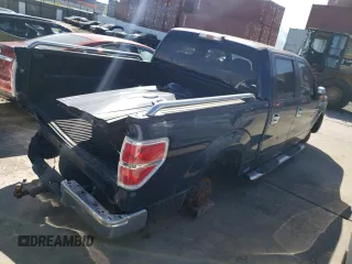 2014 Ford F-150 XL with VIN 1FTEW1CM0EKG49897, listed as a Copart auction lot 48245935 with 119,514 mi miles and Salvage Title. Bid and sale history available at carsss.com. Image 3.