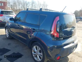 2015 Kia Soul + with VIN KNDJP3A5XF7190501, listed as a IAAI auction lot 41454350 with 114,476 mi miles and . Bid and sale history available at DreamBid. Image 3.