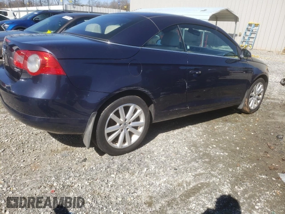 2008 Volkswagen Eos Turbo с VIN WVWBA71F68V050997, выставлен на аукционе Copart как лот 45794175 с пробегом 144 097 миль миль и Чистый • Clean title. История ставок и продаж доступна на DreamBid. Изображение 3.