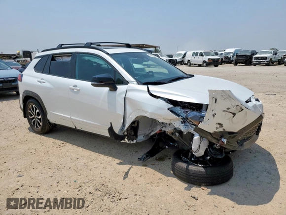 2025 Toyota Corolla Cross Hybrid S с VIN 7MUFBABG3SV077116, выставлен на аукционе Copart как лот 57056335 с пробегом 139 миль миль и Списание • Salvage title. История ставок и продаж доступна на DreamBid. Изображение 4.