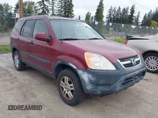 2002 Honda CR-V EX with VIN JHLRD78862C014665, listed as a IAAI auction lot 42084791 with Not Provided miles. Bid and sale history available at carsss.com. Image 1.