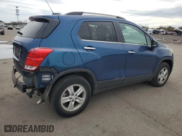 2019 Chevrolet Trax LT with VIN 3GNCJPSB8KL402458, listed as a Copart auction lot 51258585 with 22,718 mi miles and Salvage Title. Bid and sale history available at carsss.com. Image 3.