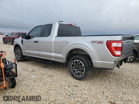2023 Ford F-150 XL с VIN 1FTEX1CP4PKE37756, выставлен на аукционе Copart как лот 44459205 с пробегом 26 441 миль миль и Списание • Salvage title. История ставок и продаж доступна на DreamBid. Изображение 2.