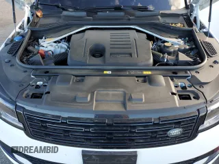 2023 Land Rover Range Rover Sport SE with VIN SAL1P9EUXPA111636, listed as a Copart auction lot 80223264 with 24,414 mi miles and Salvage Title. Bid and sale history available at DreamBid. Image 13.