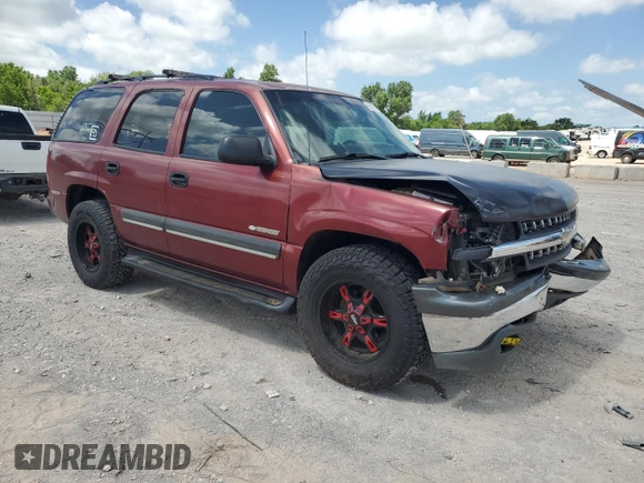 2003 Chevrolet Tahoe LS with VIN 1GNEC13Z53R309970, listed as a Copart auction lot 61866115 with Not provided miles and Salvage title. Bid and sale history available at DreamBid. Image 4.