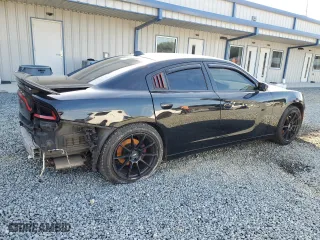 2017 Dodge Charger SE with VIN 2C3CDXBGXHH575478, listed as a Copart auction lot 49606985 with 183,409 mi miles and Salvage Title. Bid and sale history available at carsss.com. Image 3.