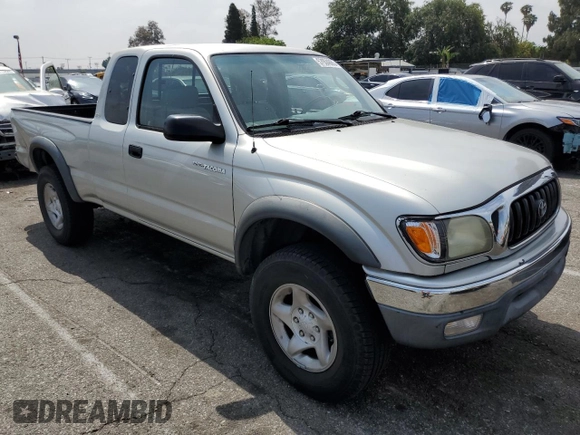 2002 Toyota Tacoma PreRunner with VIN 5TESM92N82Z140102, listed as a Copart auction lot 57904865 with 352,308 mi miles and Salvage title. Bid and sale history available at DreamBid. Image 4.