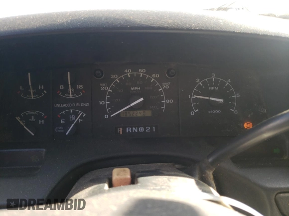 1996 Ford Bronco XL с VIN 1FMEU15N4TLB67027, выставлен на аукционе Copart как лот 75346314 с пробегом 185 224 миль миль и Списание • Salvage title. История ставок и продаж доступна на DreamBid. Изображение 9.