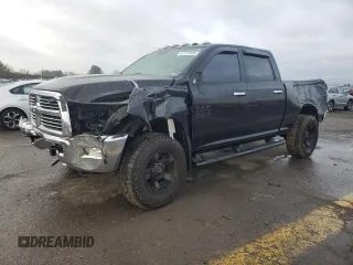 2014 Ram 2500 SLT with VIN 3C6UR5DL7EG300038, listed as a Copart auction lot 51114655 with 108,336 mi miles and Salvage title. Bid and sale history available at DreamBid. Image 1.