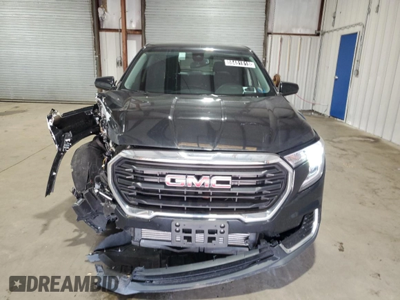 2024 GMC Terrain SLE with VIN 3GKALTEG7RL335778, listed as a Copart auction lot 55451515 with 28,324 mi miles and Salvage title. Bid and sale history available at DreamBid. Image 5.