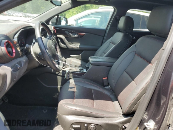 2021 Chevrolet Blazer RS with VIN 3GNKBKRS3MS515678, listed as a Copart auction lot 61195165 with 102,082 mi miles and Non repairable. Bid and sale history available at DreamBid. Image 7.