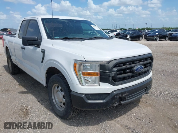 2022 Ford F-150 XL with VIN 1FTFX1E50NKD43886, listed as a IAAI auction lot 42512740 with 76,204 mi miles and . Bid and sale history available at DreamBid. Image 1.