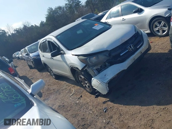 2014 Honda CR-V LX with VIN 5J6RM3H38EL034828, listed as a IAAI auction lot 41531577 with 163,084 mi miles. Bid and sale history available at carsss.com. Image 1.