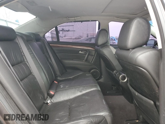 2010 Acura RL Technology with VIN JH4KB2F60AC001805, listed as a Copart auction lot 46323345 with 123,986 mi miles and Salvage Title. Bid and sale history available at DreamBid. Image 10.