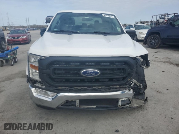 2022 Ford F-150 XL with VIN 1FTEW1CB0NKF27023, listed as a Copart auction lot 45316245 with 78,351 mi miles and Salvage Title. Bid and sale history available at carsss.com. Image 5.