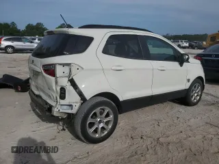 2020 Ford EcoSport SE z VIN MAJ3S2GEXLC333352, wystawiony jako Copart lot #53942215 z przebiegiem 22 865 mil mil oraz Nie do naprawy. Historia ofert i sprzedaży dostępna na DreamBid. Obrazek 3.