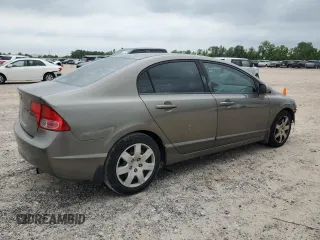 2008 Honda Civic LX with VIN 2HGFA16598H351403, listed as a Copart auction lot 55819905 with 166,272 mi miles and Salvage Title. Bid and sale history available at DreamBid. Image 3.