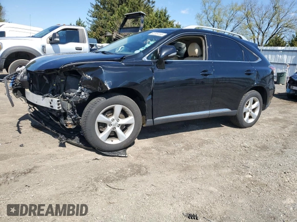 2015 Lexus RX 350 with VIN 2T2BK1BA5FC325901, listed as a Copart auction lot 52309155 with 119,505 mi miles and Salvage Title. Bid and sale history available at DreamBid. Image 1.