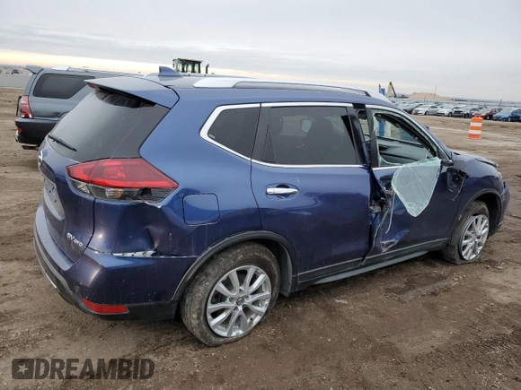 2020 Nissan Rogue S with VIN KNMAT2MV8LP535974, listed as a Copart auction lot 85031984 with 121,811 mi miles and Salvage Title. Bid and sale history available at carsss.com. Image 3.