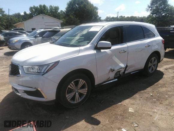 2020 Acura MDX with VIN 5J8YD3H38LL012747, listed as a IAAI auction lot 42528973 with 78,055 mi miles and . Bid and sale history available at DreamBid. Image 2.