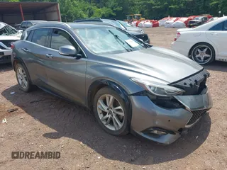 2017 Infiniti QX30 Luxury with VIN SJKCH5CP9HA019757, listed as a IAAI auction lot 42308114 with 82,194 mi miles and . Bid and sale history available at DreamBid. Image 1.