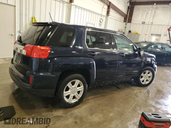 2016 GMC Terrain SLE with VIN 2GKALMEK9G6313017, listed as a Copart auction lot 51452365 with 153,811 mi miles and Non Repairable. Bid and sale history available at DreamBid. Image 3.