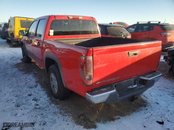 2008 Chevrolet Colorado LT w/1LT with VIN 1GCCS139888158347, listed as a Copart auction lot 88282525 with 0 mi miles and Clean Title. Bid and sale history available at carsss.com. Image 2.