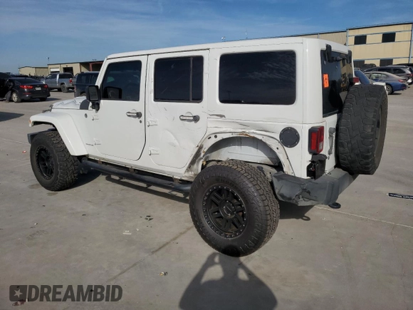 2015 Jeep Wrangler Unlimited Sahara with VIN 1C4BJWEG0FL649724, listed as a Copart auction lot 82189494 with 84,161 mi miles and Salvage Title. Bid and sale history available at carsss.com. Image 2.