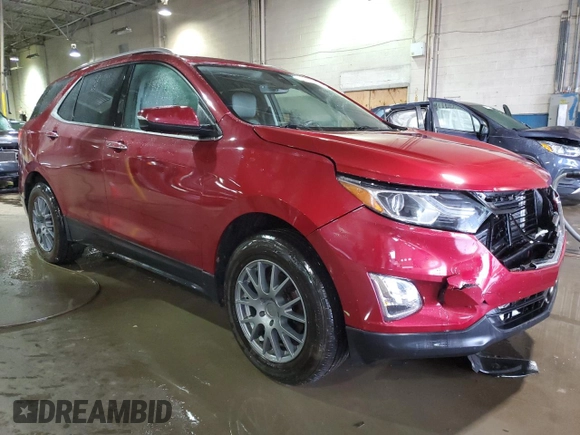 2018 Chevrolet Equinox Premier with VIN 2GNAXMEV5J6307661, listed as a Copart auction lot 52610485 with 107,223 mi miles and Salvage Title. Bid and sale history available at carsss.com. Image 4.
