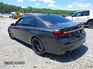 2012 BMW 7 Series 740Li with VIN WBAKB4C5XCC575580, listed as a IAAI auction lot 42658668 with 155,344 mi miles and . Bid and sale history available at DreamBid. Image 3.