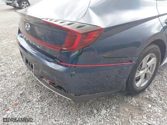2021 Hyundai Sonata SE with VIN 5NPEG4JA4MH076636, listed as a IAAI auction lot 40754573 with 107,613 mi miles. Bid and sale history available at carsss.com. Image 6.