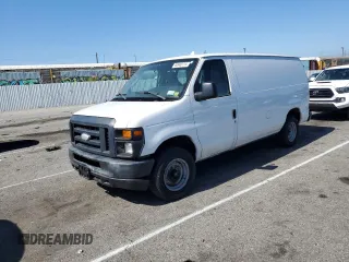 2014 Ford Econoline Cargo Commercial with VIN 1FTNE1EW2EDA41272, listed as a Copart auction lot 60940174 with 249,854 mi miles and Clean title. Bid and sale history available at DreamBid. Image 1.