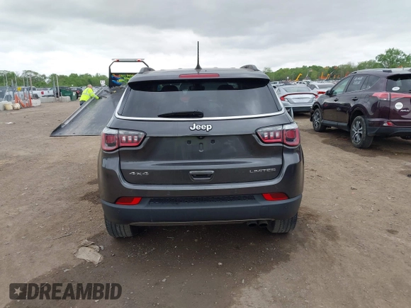 2019 Jeep Compass Limited z VIN 3C4NJDCBXKT747585, wystawiony jako IAAI lot #42209573 z przebiegiem 79 740 mil mil oraz . Historia ofert i sprzedaży dostępna na DreamBid. Obrazek 16.