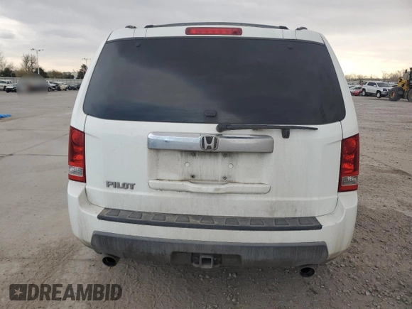 2011 Honda Pilot EX-L with VIN 5FNYF3H69BB053263, listed as a Copart auction lot 52210355 with 172,876 mi miles and Clean Title. Bid and sale history available at carsss.com. Image 6.