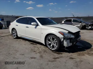 2017 Infiniti Q70 3.7 z VIN JN1BY1PP8HM170866, wystawiony jako Copart lot #47077125 z przebiegiem 93 750 mil mil oraz Szkoda całkowita • Salvage title. Historia ofert i sprzedaży dostępna na DreamBid. Obrazek 4.