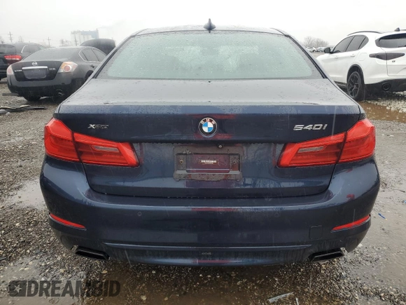 2017 BMW 5 Series 540i xDrive with VIN WBAJE7C30HG887202, listed as a Copart auction lot 47752495 with Not provided miles and Clean title. Bid and sale history available at DreamBid. Image 6.