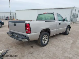 2005 Chevrolet Silverado 1500 Work Truck with VIN 1GCEC14V05Z206480, listed as a IAAI auction lot 41741249 with 184,568 mi miles. Bid and sale history available at carsss.com. Image 4.