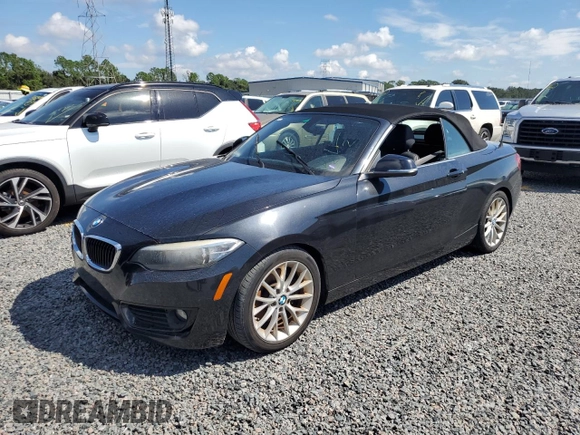 2015 BMW 2 Series 228i with VIN WBA1K5C52FV474012, listed as a Copart auction lot 73830094 with Not provided miles and Non repairable. Bid and sale history available at DreamBid. Image 1.