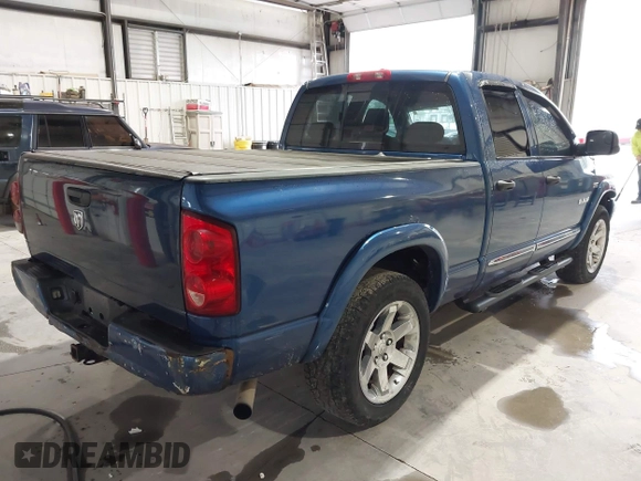 2008 Dodge 1500 SLT with VIN 1D7HA18238S629575, listed as a IAAI auction lot 42203588 with 184,168 mi miles and . Bid and sale history available at carsss.com. Image 4.