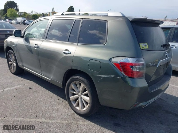 2008 Toyota Highlander Hybrid Limited with VIN JTEEW44A282010698, listed as a IAAI auction lot 41960107 with 171,209 mi miles. Bid and sale history available at carsss.com. Image 3.