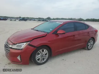 2020 Hyundai Elantra SEL with VIN 5NPD84LF9LH523316, listed as a Copart auction lot 53906905 with 102,494 mi miles and Salvage Title. Bid and sale history available at carsss.com. Image 1.