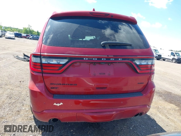 2017 Dodge Durango GT with VIN 1C4RDJDG1HC606510, listed as a IAAI auction lot 42635834 with 174,405 mi miles and . Bid and sale history available at DreamBid. Image 16.