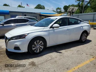 2020 Nissan Altima S with VIN 1N4BL4BV6LN313194, listed as a Copart auction lot 58644234 with 75,413 mi miles and Salvage title. Bid and sale history available at DreamBid. Image 1.