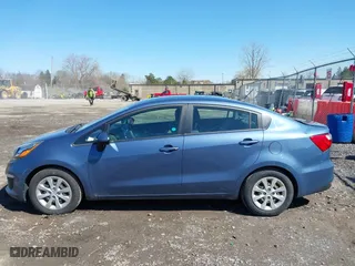 2016 Kia Rio LX with VIN KNADM4A33G6647339, listed as a IAAI auction lot 41964061 with 59,302 mi miles. Bid and sale history available at carsss.com. Image 14.