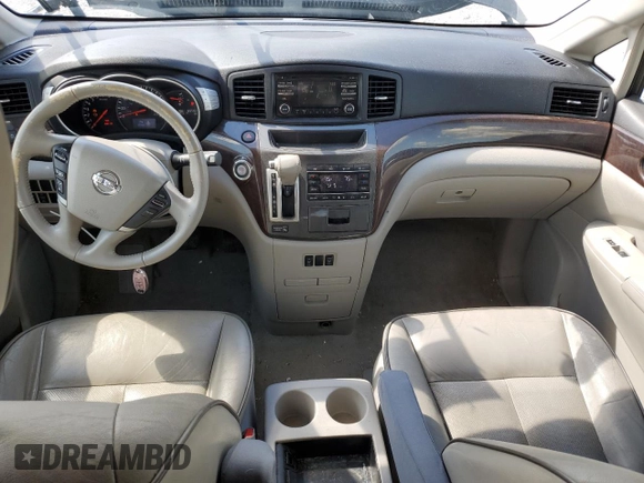2014 Nissan Quest SV z VIN JN8AE2KP0E9105480, wystawiony jako Copart lot #55634095 z przebiegiem 122 369 mil mil oraz Szkoda całkowita • Salvage title. Historia ofert i sprzedaży dostępna na DreamBid. Obrazek 8.