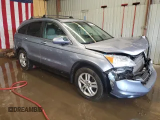 2011 Honda CR-V EX-L with VIN 5J6RE3H78BL022660, listed as a Copart auction lot 58039815 with 81,214 mi miles and Salvage title. Bid and sale history available at DreamBid. Image 4.