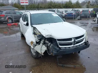 2012 Dodge Avenger SXT with VIN 1C3CDZCB2CN195226, listed as a IAAI auction lot 41721856 with 257,932 mi miles and . Bid and sale history available at carsss.com. Image 1.